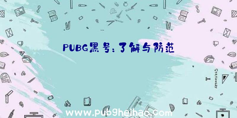 PUBG黑号：了解与防范