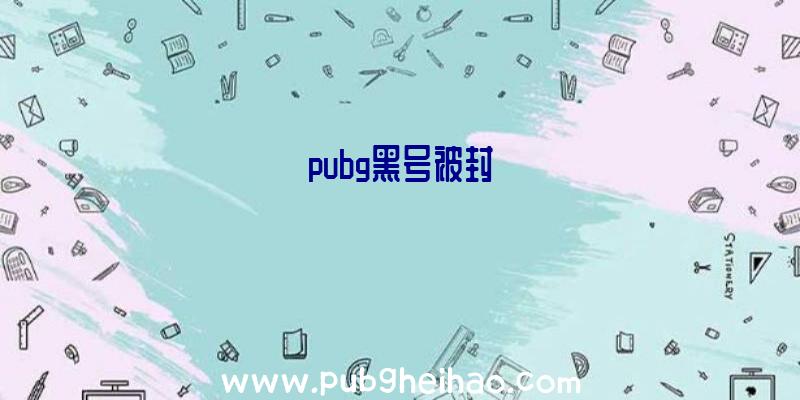 pubg黑号被封