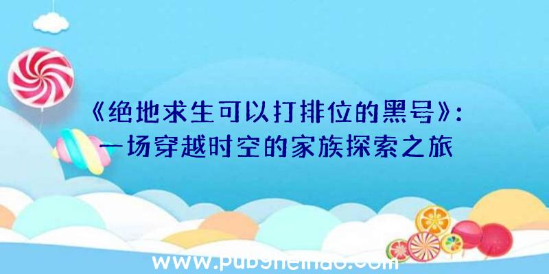 《绝地求生可以打排位的黑号》：一场穿越时空的家族探索之旅