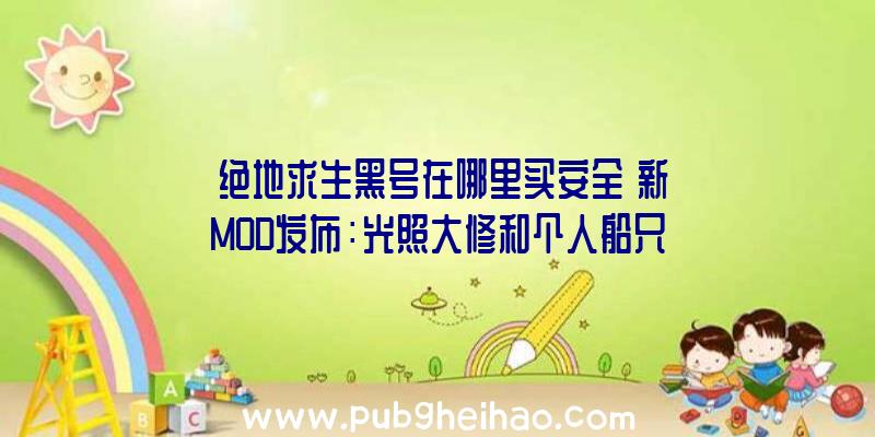 《绝地求生黑号在哪里买安全》新MOD发布：光照大修和个人船只选项