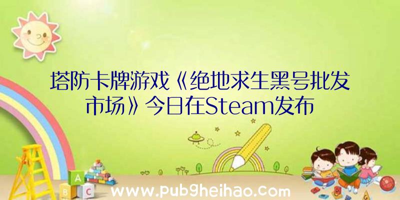 塔防卡牌游戏《绝地求生黑号批发市场》今日在Steam发布