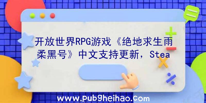 开放世界RPG游戏《绝地求生雨柔黑号》中文支持更新，Steam平台首发8折促销