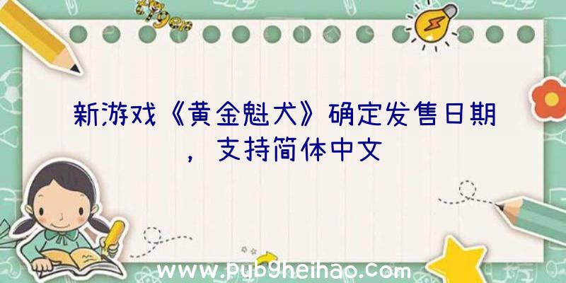 新游戏《黄金魁犬》确定发售日期，支持简体中文