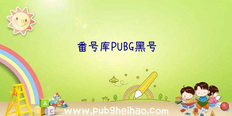 番号库PUBG黑号