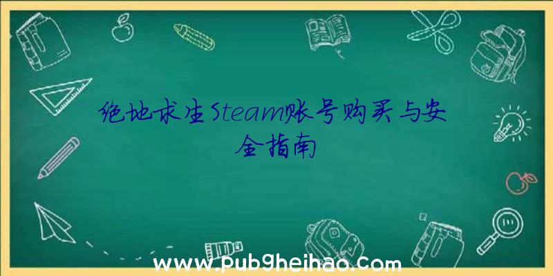 绝地求生Steam账号购买与安全指南